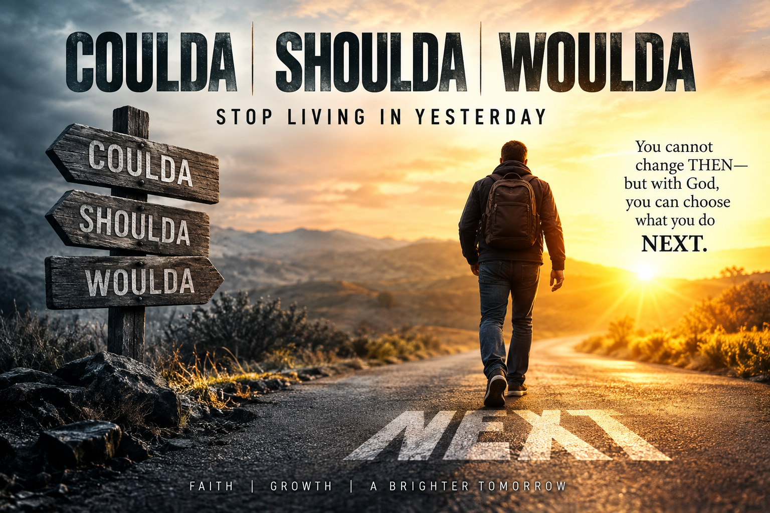You are currently viewing Coulda, Shoulda, Woulda: Let Go of Regret and Move Forward With God